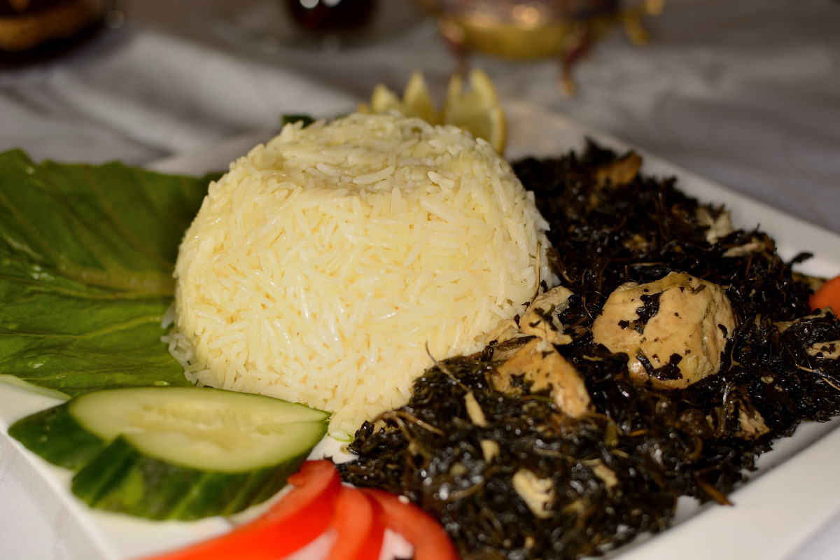Reisgericht des Restaurants Jasmin al Sham