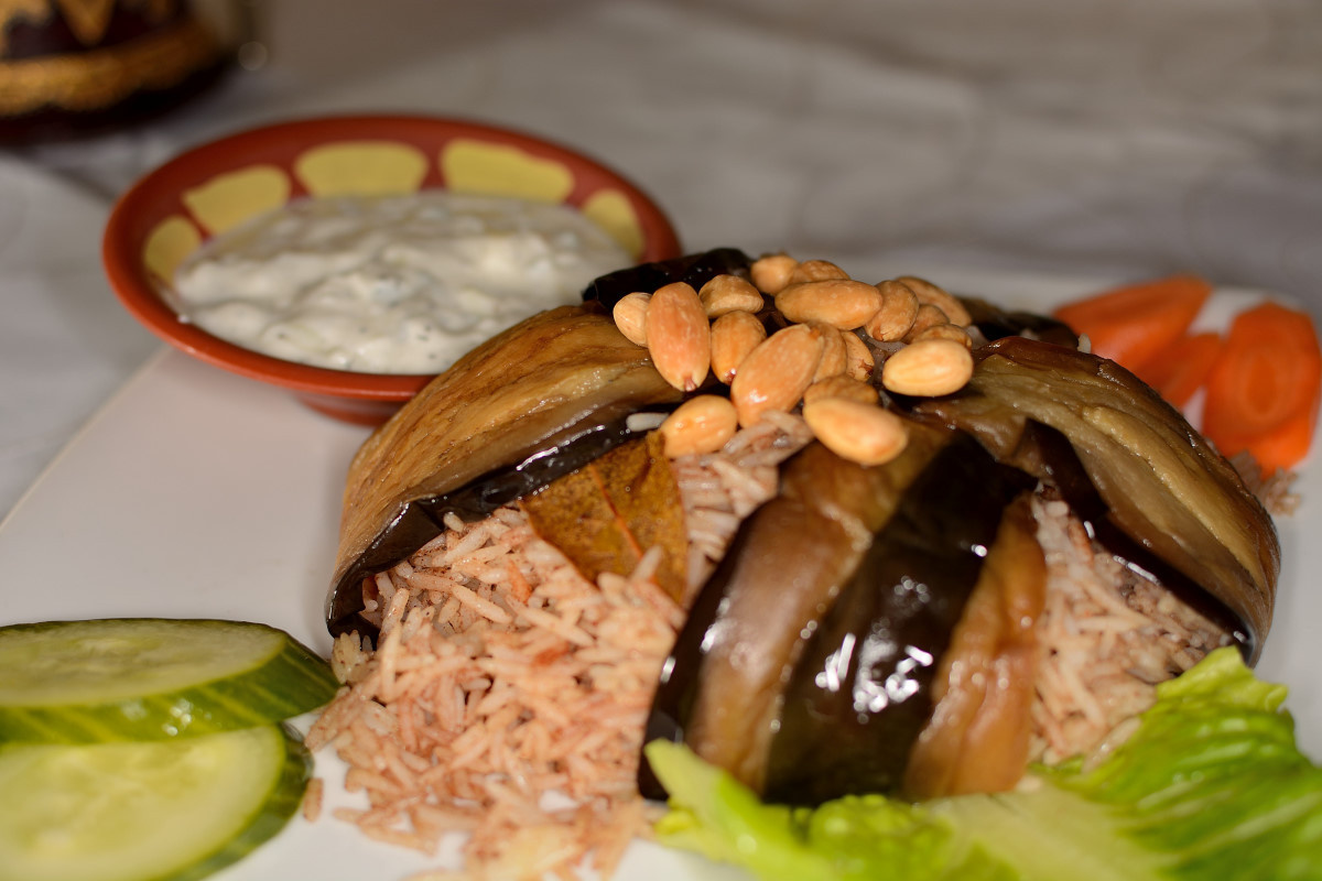 Reisgericht des Restaurants Jasmin al Sham