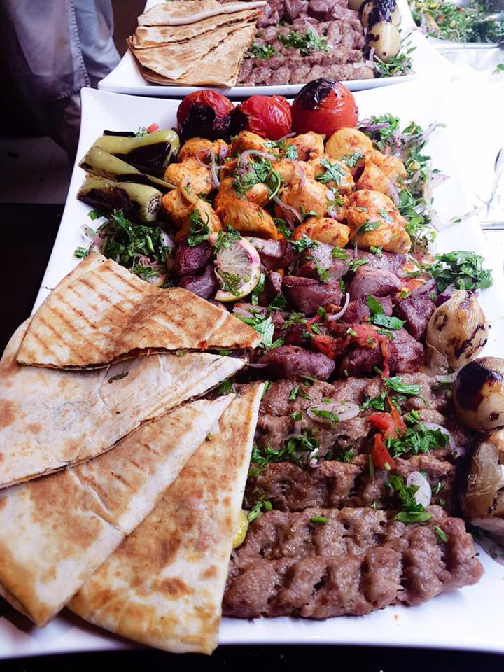 Fleischgerichte des Restaurants Jasmin al sham