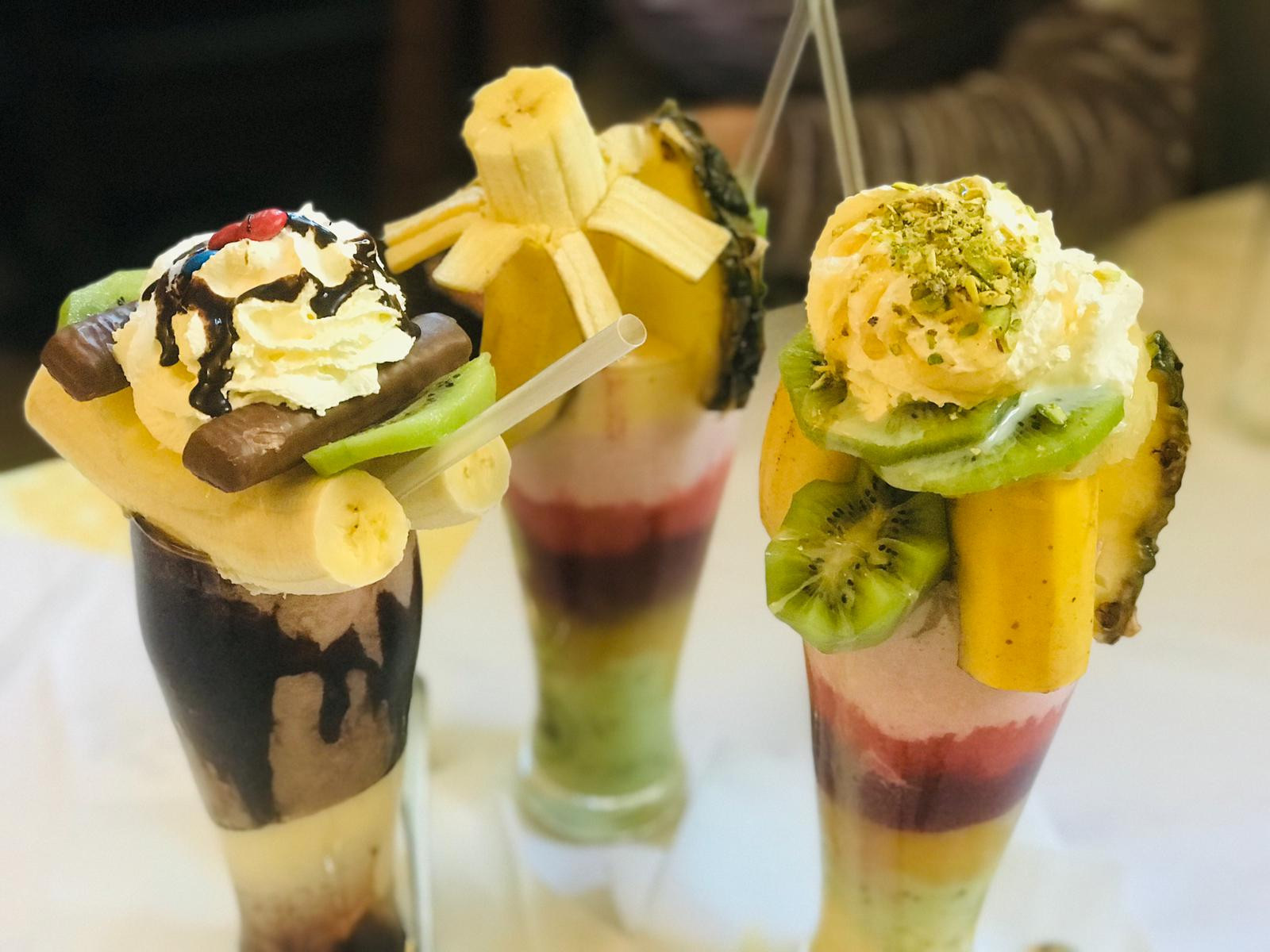 Desserts des Restaurants Jasmin al Sham