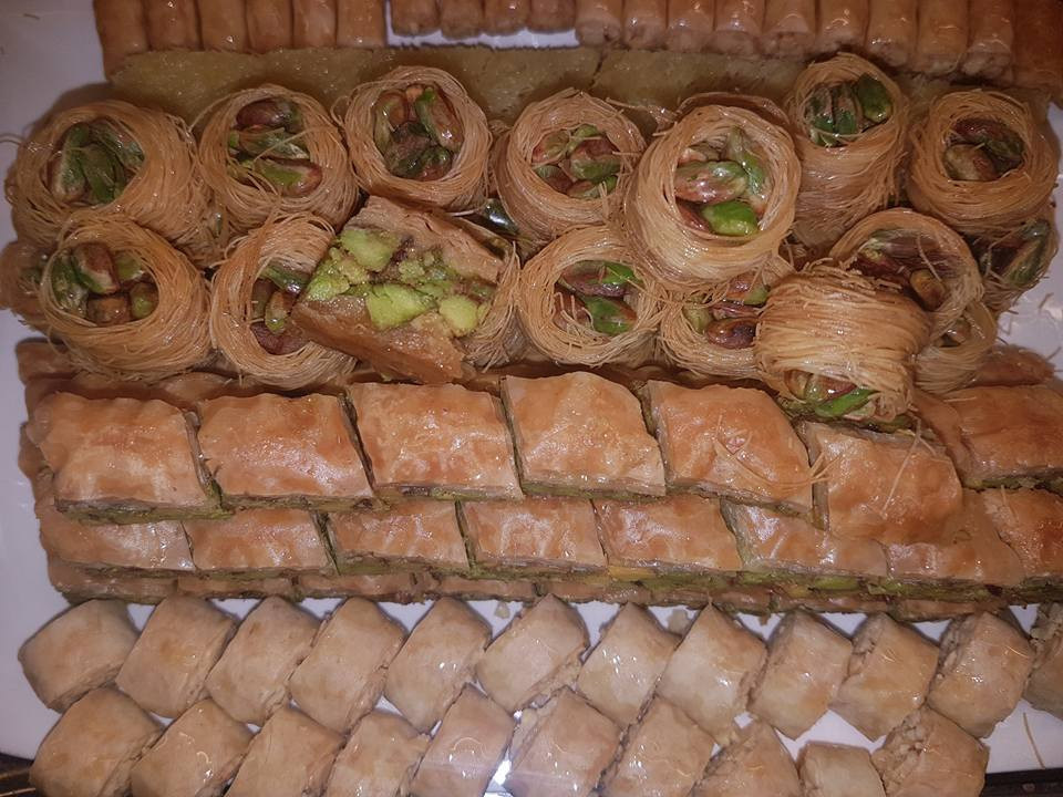 Baklava des Restaurants Jasmin al Sham